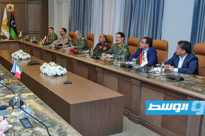 Marshal Haftar discusses security cooperation with Italy's Interior Minister and head of Foreign Intelligence