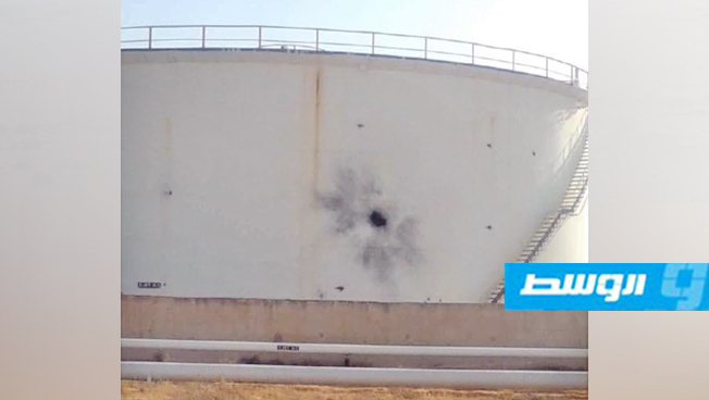 إصابة خزان وقود بمستودع طريق المطار إثــر تجدد الاشتباكات جنوب طرابلس