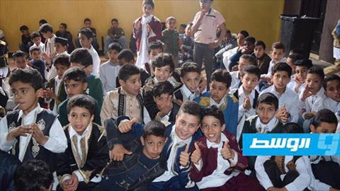 مدرسة شهداء «تاقرفت» بعد تطويرها (حساب المدرسة عبر فيسبوك).