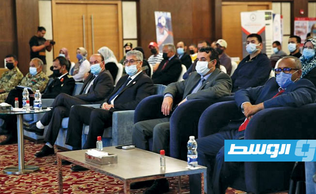 احتفالية إحياء اليوم العالمي للتوعية بمخاطر الألغام في طرابلس. (حكومة الوحدة الوطنية)