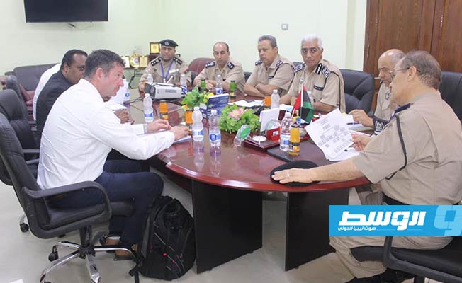 مديرية أمن طرابلس تبحث مع شركة بريطانية تطوير برامج التدريب الأمني