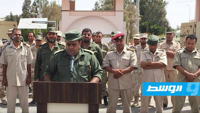 اللواء السابع مشاة: نحن قوة منضوية لحكومة الوفاق الوطني