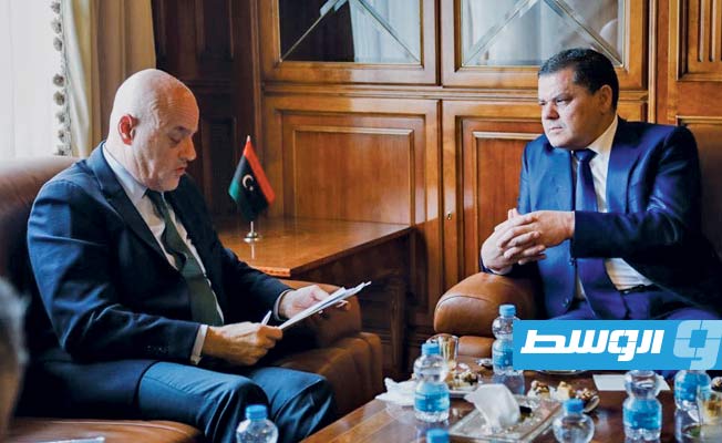 الدبيبة يطالب «إيني» الإيطالية بتعزيز مسؤوليتها الاجتماعية في ليبيا