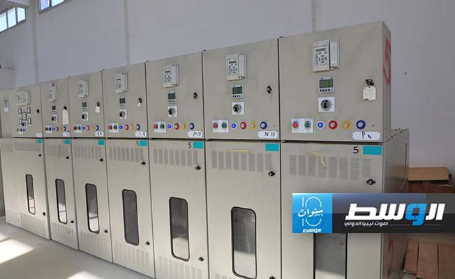 شركة الكهرباء تنتهي من تركيب معدات محطة المعهد الصناعي في البيضاء