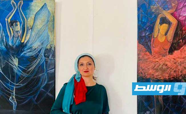 الفنانة مريم الصيد تشارك براقصات الباليه في كاب فيرا