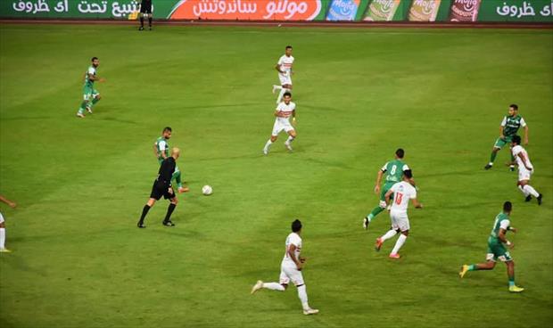 بالصور: وزير الرياضة يشهد أولى مباريات الدوري المصري الممتاز بعد استئنافه
