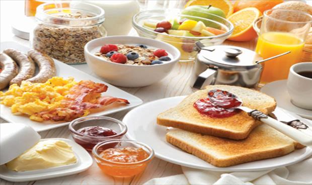 دراسة: وجبة إفطار كبيرة تسهم في التخلص من السعرات الحرارية