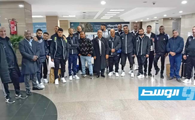 المنتخب الليبي للكرة الطائرة جلوس يصل نيجيريا للمشاركة في البطولة الأفريقية