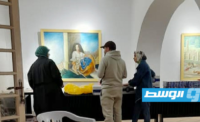 اللمة الطبية تحتفل بالذكرى الـ31 لتأسيس دار الفنون. (‏الجمعية الليبية للفنون التشكيلية‏)