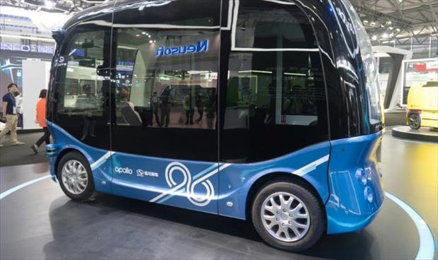 «بايدو» الصينية تطلق حافلات صغيرة ذاتية القيادة