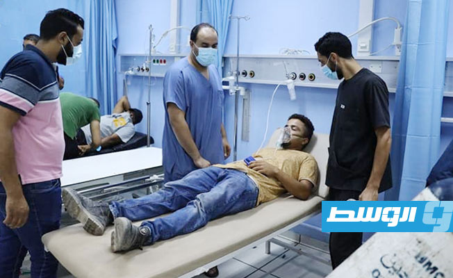 تسرب غاز سام يصيب عددا من سكان القوارشة في بنغازي
