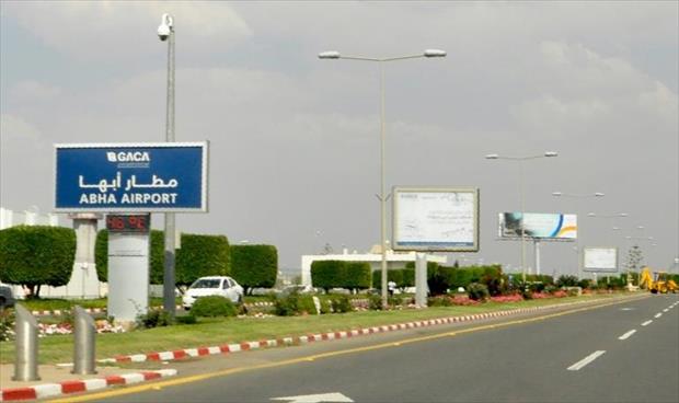 9 مصابين في هجوم للحوثيين على مطار أبها السعودي
