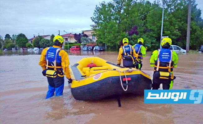 حكومة الوحدة الوطنية تعزي إيطاليا في ضحايا الفيضانات