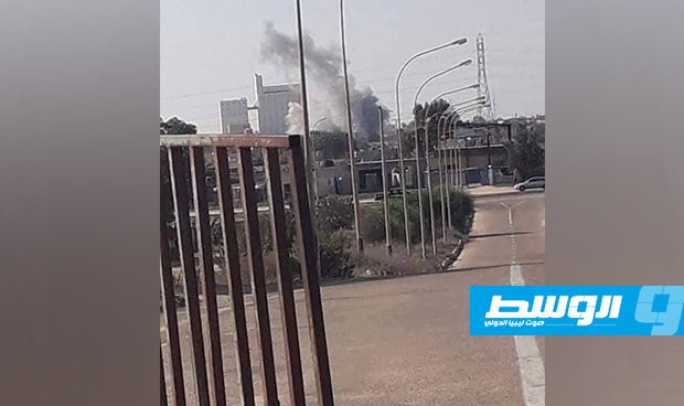آثار الهجوم الجوي على مواقع عسكرية في مدينة سرت، 16 سبتمبر 2019 «عملية بركان الغضب»