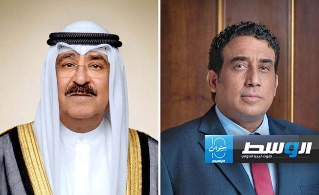 المنفي يتلقى برقية تهنئة من أمير الكويت بحلول رمضان