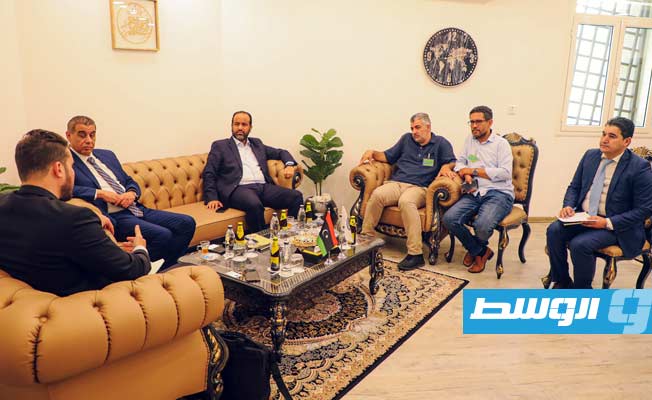 شركة نمساوية تقدم للقطراني مقترحا لإنشاء صوامع حبوب في ليبيا