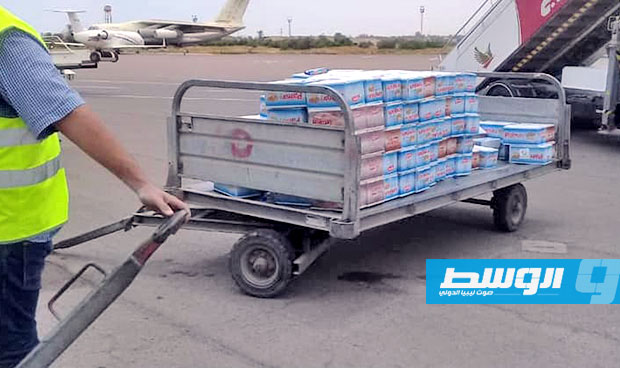 Aid shipment and 10 million dinars for local banks arrives in Ghat