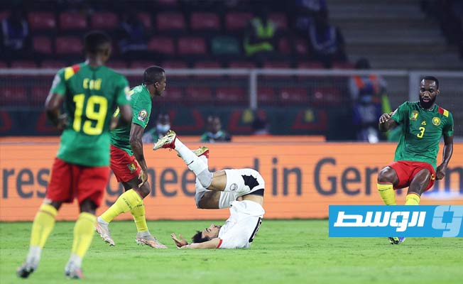 منتخب مصر يتأهل لنهائي كأس الأمم الأفريقية على حساب الكاميرون.(الإنترنت)