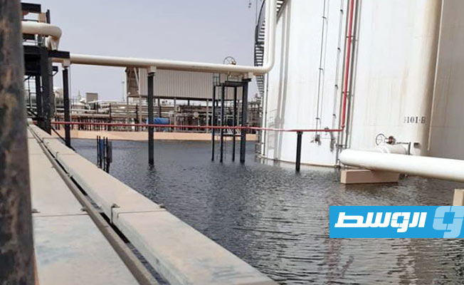 مؤسسة النفط تؤكد استمرار منع فرق التشغيل والصيانة من الوصول لصمام الحمادة