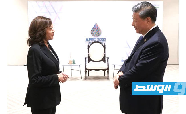 بعد أيام من لقاء شي وبايدن.. كامالا هاريس تلتقي الرئيس الصيني