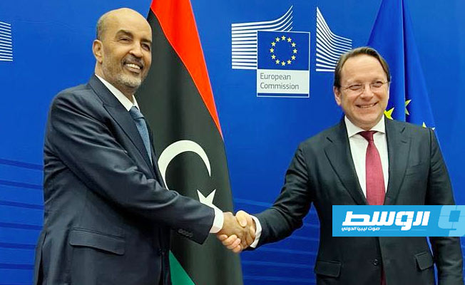 تكوين فرق مشتركة لرسم ملامح خارطة التعاون المشترك بين ليبيا والاتحاد الأوروبي