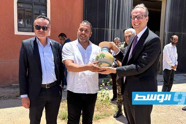 UK Ambassador Reynolds Visits Gharyan