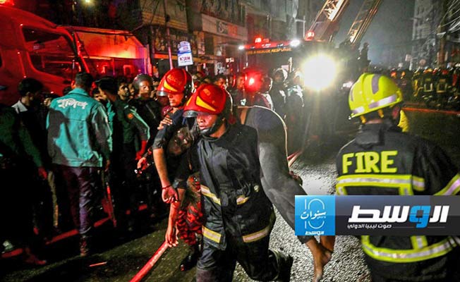 مقتل 46 شخصًا بحريق في بنغلاديش