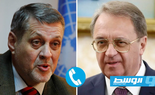 كوبيش وبوغدانوف يبحثان قضايا التسوية الليبية