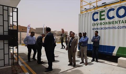 Wastewater treatment plant installed at Nalut General Hospital