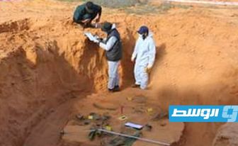 اكتشاف 4 جثث مجهولة الهوية في مقبرة جماعية جديدة بترهونة