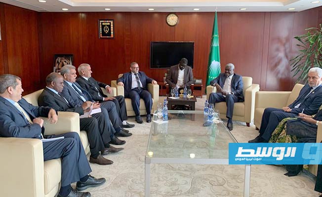 المشري يطالب بدور بارز للاتحاد الأفريقي في حل الأزمة الليبية