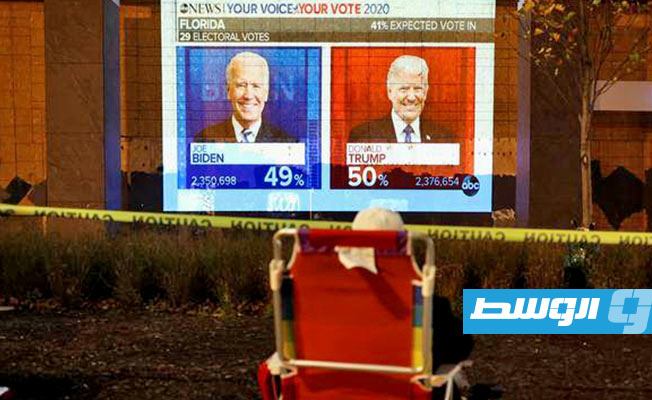 نتائج أولية لانتخابات الرئاسة الأميركية: بايدن يحصد 131 صوتاً في المجمع الانتخابي وترامب 95 صوتاً