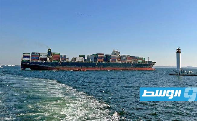 أوكرانيا: إبحار سفينة شحن ثانية من ميناء أوديسا منذ انهيار اتفاق الحبوب