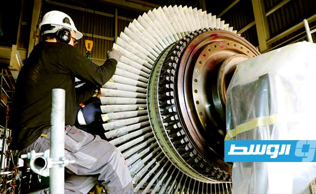 GECOL: Major overhaul of first gas unit at South Tripoli power station continuing in cooperation with U.S. company GE
