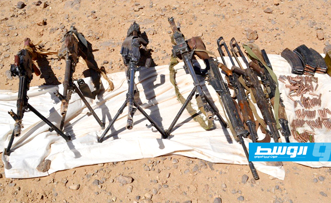 الجزائر تضبط مخزن أسلحة قرب الحدود الليبية