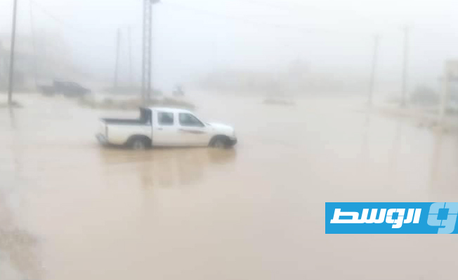 إعلان حالة الطوارئ في بلدية الأصابعة بسبب غزارة الأمطار
