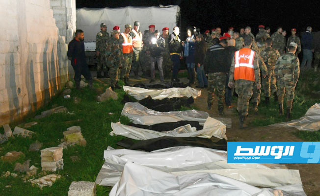العثور على مقبرة تضم 70 جثة أعدمتها «جماعات إرهابية» قرب دمشق