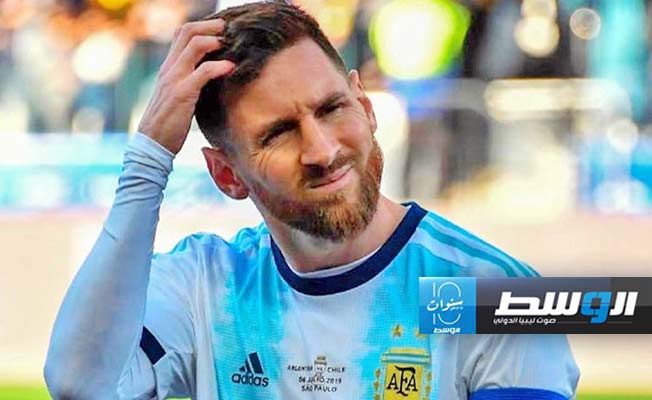 ميسي مهدد بالغياب عن منتخب الأرجنتين