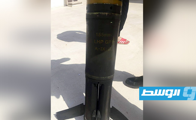 انتشال صاروخ موجه بالليزر من منزل مواطن في منطقة السبعة