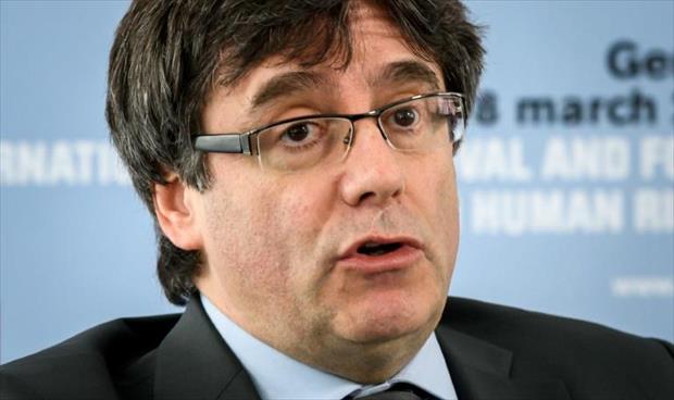 الرئيس السابق لإقليم كتالونيا يمثل أمام القضاء الألماني غداً الإثنين