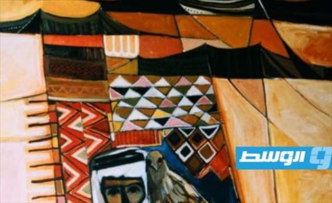 الفنان التشكيلي السعودي عبدالله الشيخ