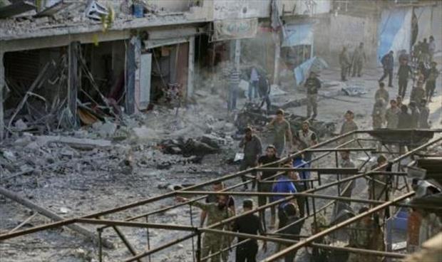 13 قتيلا في انفجار «مفخخة» شمال شرق سورية