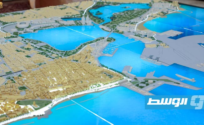 مخطط توسعة وتطوير مدينة بنغازي، الثلاثاء 20 يونيو 2023. (القيادة العامة)