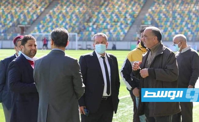 الشلماني يناقش إجراءات استقبال وفد الاتحاد الأفريقي لكرة القدم مع رئيس المجلس التسييري ببنغازي