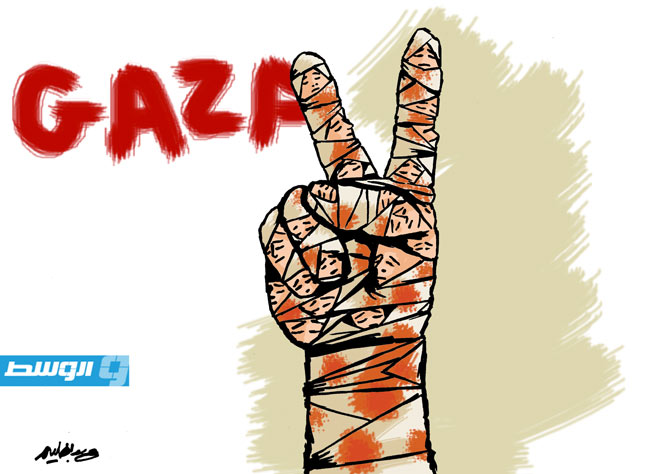 كاريكاتير حليم - غزة