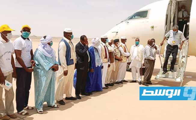 وصول أولى رحلات الخطوط الليبية من «معيتيقة» إلى «غات»