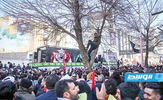35 قتيلا خلال دفن جثمان قاسم سليماني في إيران
