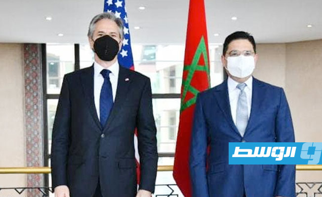 بلينكن: واشنطن والرباط تتعاونان بشكل وثيق مع قضية ليبيا