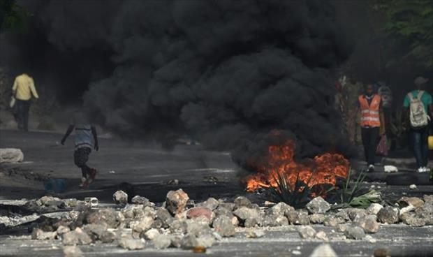 سلب ونهب في عاصمة هاييتي عشية إضراب عام