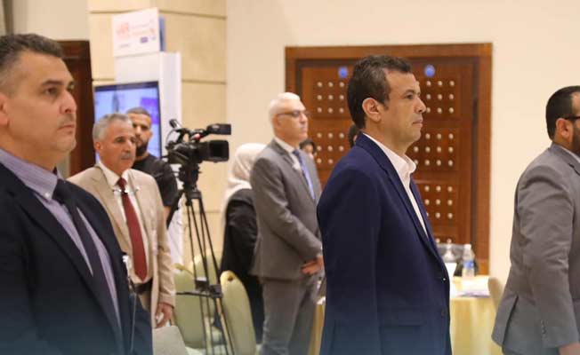 وزير الصحة رمضان أبوجناح يشارك في أعمال المؤتمر السنوي للنقابة العامة للصيادلة، الإثنين 8 مايو 2023 (وزارة الصحة)